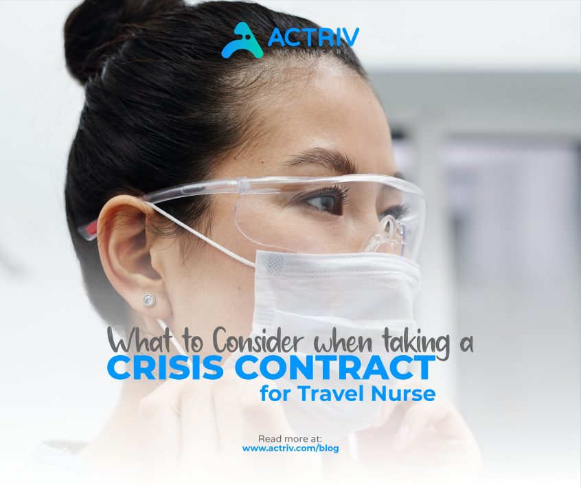 Crisis Contracts for Travel Nurses