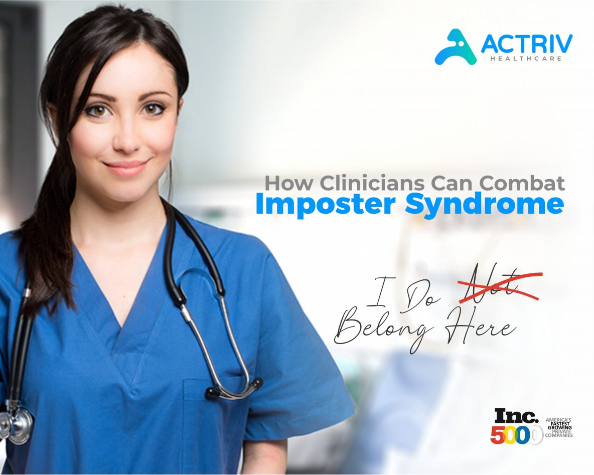How Clinicians Can Combat Imposter Syndrome - Actriv Healthcare