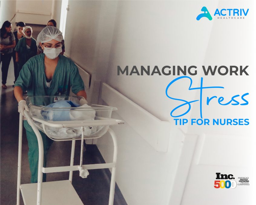 Managing Workplace Stress - Actriv Healthcare